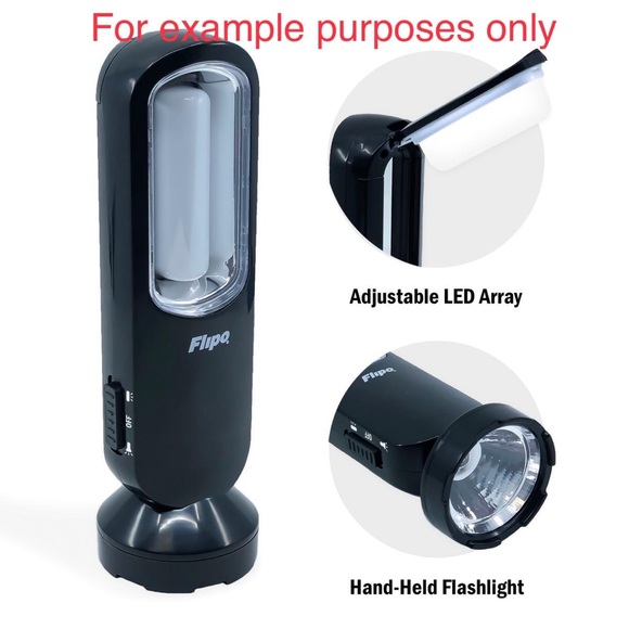 COPY - BRAND NEW! 2-in-1 Handheld Multi-use Flashlight with 180° adjustable LED… - Picture 2 of 15